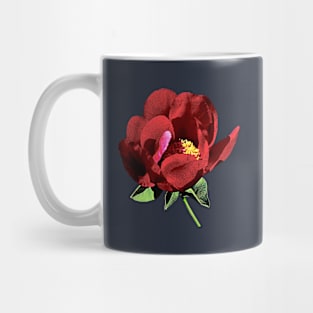 Peonies - One Red Peony Mug